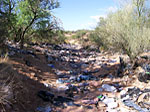 Illegal alien "lay-up" area (Arizona)